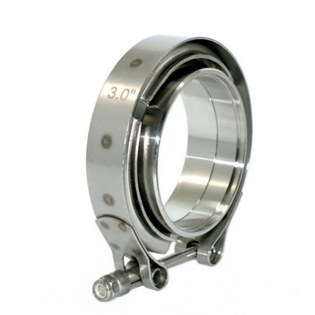 V- Band 3.0" 76mm z flanszą centrującą