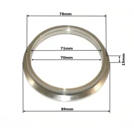 V-Band 2.75" 70mm z flanszą centrującą-2