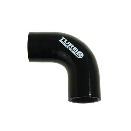 Kolanko 90st TurboWorks Black 70mm