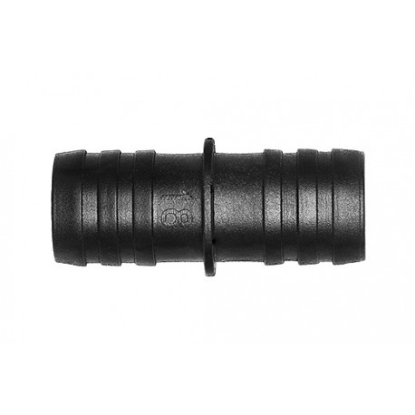 Złączka dwójnik-króciec plastikowa 18mm