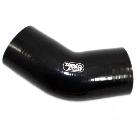 Kolanko 57 mm 45 st Black
