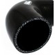 Kolanko 57 mm 45 st Black