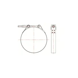 Obejma T-Clamp 72-80mm