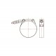 Obejma T-Clamp 44-51mm