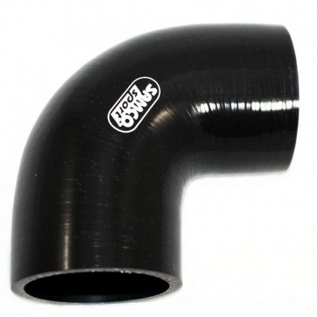 Kolanko 90st. silikon 76mm BK