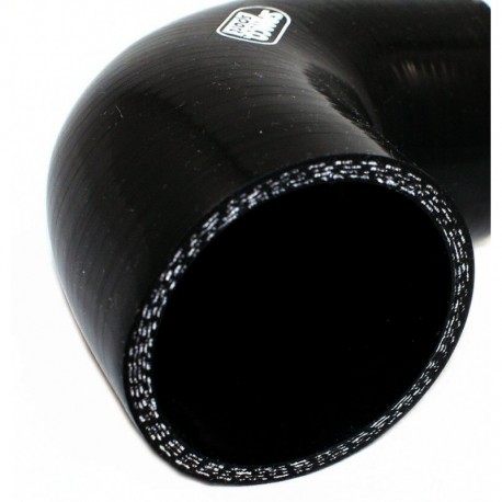 Kolano 90st. redukcyjne silikon. 51/63mm BK