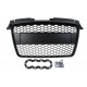 GRILL AUDI TT 8J RS-STYLE GLOSS BLACK (06-14)