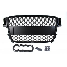 GRILL AUDI A5 8T RS-STYLE BLACK (07-10) PDC