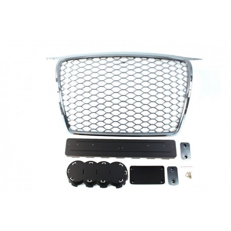 GRILL AUDI A3 8P RS-STYLE CHROME (05-09)