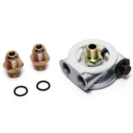 Adapter pod filtr oleju M22x1.5 AN8 z Termostatem