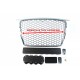 GRILL AUDI A3 8P RS-STYLE CHROME (05-09)