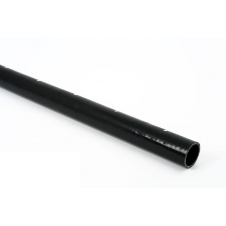 Rura silikonowa czarna 22mm 1m