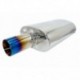 Tłumik końcowy ze stali nierdzewnej 2.38/3" (60/76mm) dł. 558mm