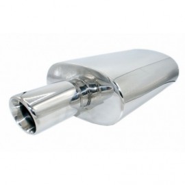 Tłumik końcowy ze stali nierdzewnej 2.5/3" (63/76mm) dł. 558mm