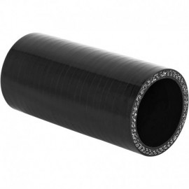 Łącznik silikonowy wąż przewód złączka dolot czarny 18mm 8cm