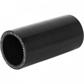 Łącznik silikonowy wąż przewód złączka dolot czarny 19mm 8cm