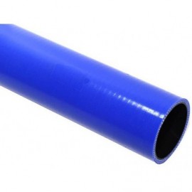 Rura silikonowa łącznik przewód wąż niebieska 38mm 50cm