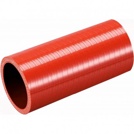 Łącznik silikonowy wąż przewód złączka dolot czerwony 57mm 8cm