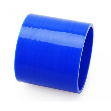 Łącznik silikonowy wąż przewód złączka dolot niebieski 63mm 8cm