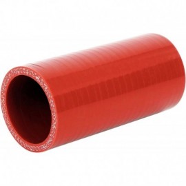 Rura silikonowa łącznik przewód wąż CZERWONA 70mm 15cm