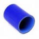 Łącznik silikonowy wąż przewód złączka dolot niebieski 76mm 8cm