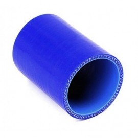 Łącznik silikonowy wąż przewód złączka dolot niebieski 83mm 8cm