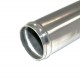 Rura łącznik 30mm 15cm  aluminiowy